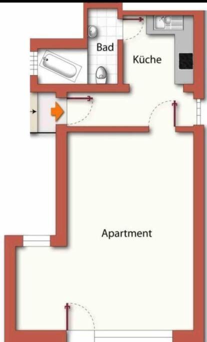 Studioappartement Mit Privatgarten In Ruhiger Wohnsiedlung Neumünster Exterior foto